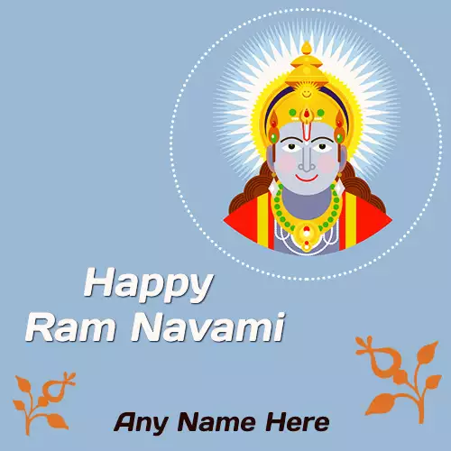 Advance Happy Sri Rama Navami 2024 Images With Name